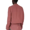 CHAQUETA CARGO CONCORDIANS FW25 DE RICK OWENS EN NYLON MATE COLOR PALISANDRO. RU02E1762MT-13