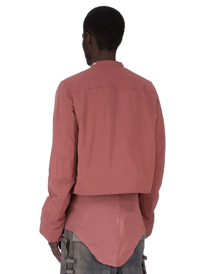 CHAQUETA CARGO CONCORDIANS FW25 DE RICK OWENS EN NYLON MATE COLOR PALISANDRO. RU02E1762MT-13