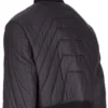 Chaqueta de vuelo acolchada Concordians FW25 de Rick Owens en nailon ligero negro RU02E1727NPT1-09