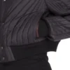 Chaqueta de vuelo acolchada Concordians FW25 de Rick Owens en nailon ligero negro RU02E1727NPT1-09