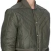 CHAQUETA DE VUELO ACOLCHADA CONCORDIANS FW25 DE RICK OWENS EN NYLON LIGERO BOSCO. RU02E1727NPT1-25