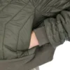 CHAQUETA DE VUELO ACOLCHADA CONCORDIANS FW25 DE RICK OWENS EN NYLON LIGERO BOSCO. RU02E1727NPT1-25