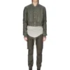 CHAQUETA DE VUELO ACOLCHADA CONCORDIANS FW25 DE RICK OWENS EN NYLON LIGERO BOSCO. RU02E1727NPT1-25