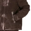 DRKSHDW FW25 CONCORDIANS CHAQUETA CON CREMALLERA OCULTA EN ALGODÓN CEPILLADO DRKDUST. DU02E7775BMO-78 DRKSHDW FW25 CONCORDIANS CHAQUETA CON CREMALLERA OCULTA EN ALGODÓN CEPILLADO DRKDUST. DU02E7775BMO-78
