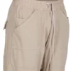 DRKSHDW FW25 CONCORDIANS CLASSIC CARGO CON CORDÓN EN JERSEY COMPACTO Y PESADO DIRTY PEARL DU02E7370RIG-88 DRKSHDW FW25 CONCORDIANS CLASSIC CARGO CON CORDÓN EN JERSEY COMPACTO Y PESADO DIRTY PEARL DU02E7370RIG-88