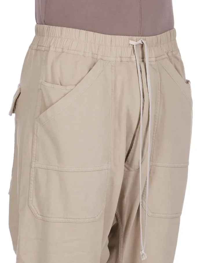DRKSHDW FW25 CONCORDIANS CLASSIC CARGO CON CORDÓN EN JERSEY COMPACTO Y PESADO DIRTY PEARL DU02E7370RIG-88 DRKSHDW FW25 CONCORDIANS CLASSIC CARGO CON CORDÓN EN JERSEY COMPACTO Y PESADO DIRTY PEARL DU02E7370RIG-88