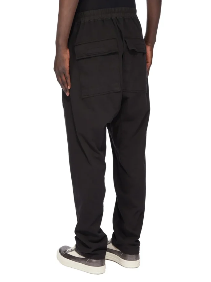 DRKSHDW FW25 CONCORDIANS CLASSIC CARGO CON CORDÓN EN JERSEY COMPACTO Y PESADO NEGRO DU02E7370RIG-09 DRKSHDW FW25 CONCORDIANS CLASSIC CARGO CON CORDÓN EN JERSEY COMPACTO Y PESADO NEGRO DU02E7370RIG-09