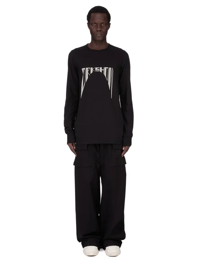 DRKSHDW FW25 CONCORDIANS LEVEL LS T EN JERSEY DE ALGODÓN DE PESO MEDIO NEGRO DU02E7260RNEP4-0908 DRKSHDW FW25 CONCORDIANS LEVEL LS T EN JERSEY DE ALGODÓN DE PESO MEDIO NEGRO DU02E7260RNEP4-0908