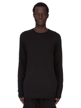 DRKSHDW FW25 CONCORDIANS LEVEL T EN JERSEY DE GASA DE ALGODÓN NEGRO DU02E7260BH-09 DRKSHDW FW25 CONCORDIANS LEVEL T EN JERSEY DE GASA DE ALGODÓN NEGRO DU02E7260BH-09