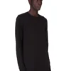 DRKSHDW FW25 CONCORDIANS LEVEL T EN JERSEY DE GASA DE ALGODÓN NEGRO DU02E7260BH-09 DRKSHDW FW25 CONCORDIANS LEVEL T EN JERSEY DE GASA DE ALGODÓN NEGRO DU02E7260BH-09