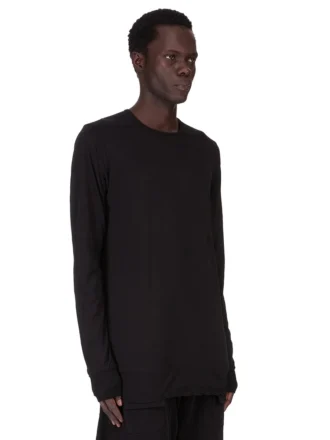 DRKSHDW FW25 CONCORDIANS LEVEL T EN JERSEY DE GASA DE ALGODÓN NEGRO DU02E7260BH-09 DRKSHDW FW25 CONCORDIANS LEVEL T EN JERSEY DE GASA DE ALGODÓN NEGRO DU02E7260BH-09