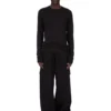 DRKSHDW FW25 CONCORDIANS LEVEL T EN JERSEY DE GASA DE ALGODÓN NEGRO DU02E7260BH-09 DRKSHDW FW25 CONCORDIANS LEVEL T EN JERSEY DE GASA DE ALGODÓN NEGRO DU02E7260BH-09