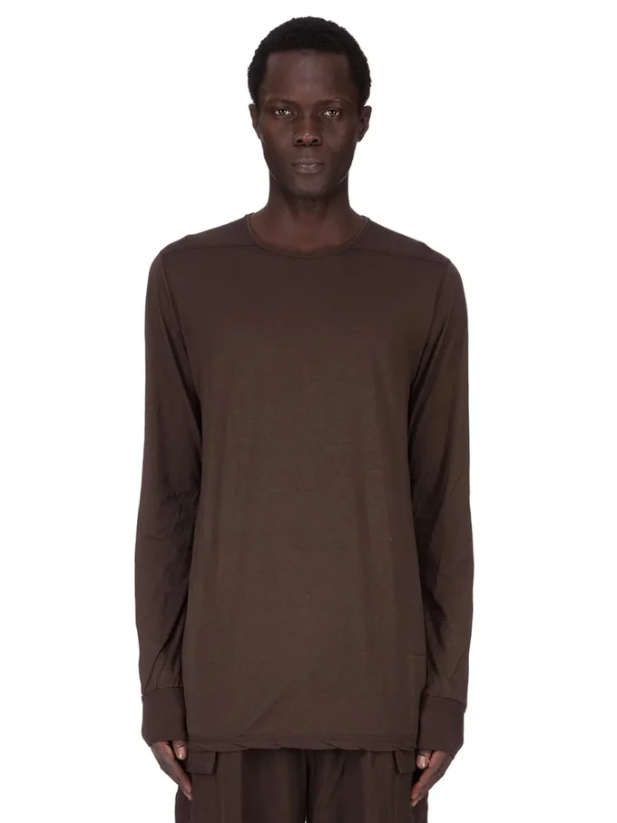 DRKSHDW FW25 CONCORDIANS LS LEVEL T EN JERSEY DE GASA DE ALGODÓN POLVO OSCURO DU02E7260BH-78 DRKSHDW FW25 CONCORDIANS LS LEVEL T EN JERSEY DE GASA DE ALGODÓN POLVO OSCURO DU02E7260BH-78