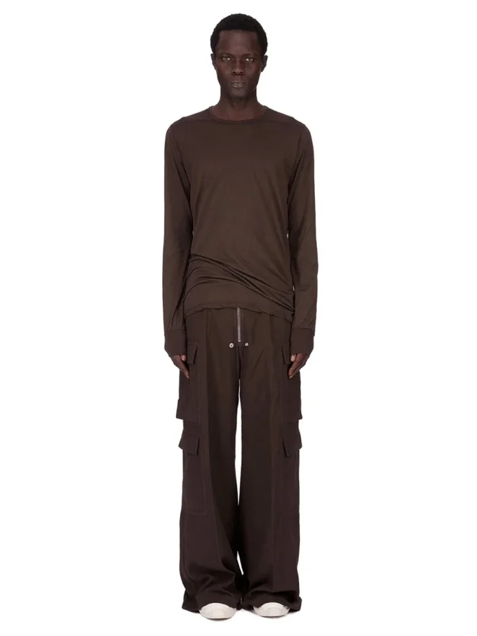 DRKSHDW FW25 CONCORDIANS LS LEVEL T EN JERSEY DE GASA DE ALGODÓN POLVO OSCURO DU02E7260BH-78 DRKSHDW FW25 CONCORDIANS LS LEVEL T EN JERSEY DE GASA DE ALGODÓN POLVO OSCURO DU02E7260BH-78