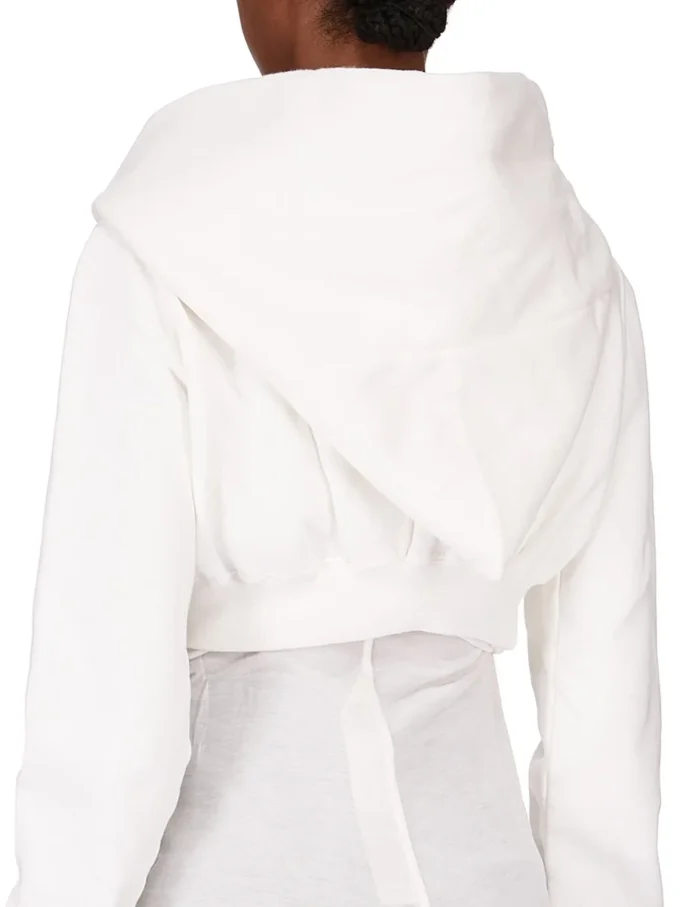 DRKSHDW FW25 CONCORDIANS MICRO MOUNTAIN HOODIE EN LECHE SUDADERA GRUESA FURKA DS02E7237F-11 DRKSHDW FW25 CONCORDIANS MICRO MOUNTAIN HOODIE EN LECHE SUDADERA GRUESA FURKA DS02E7237F-11