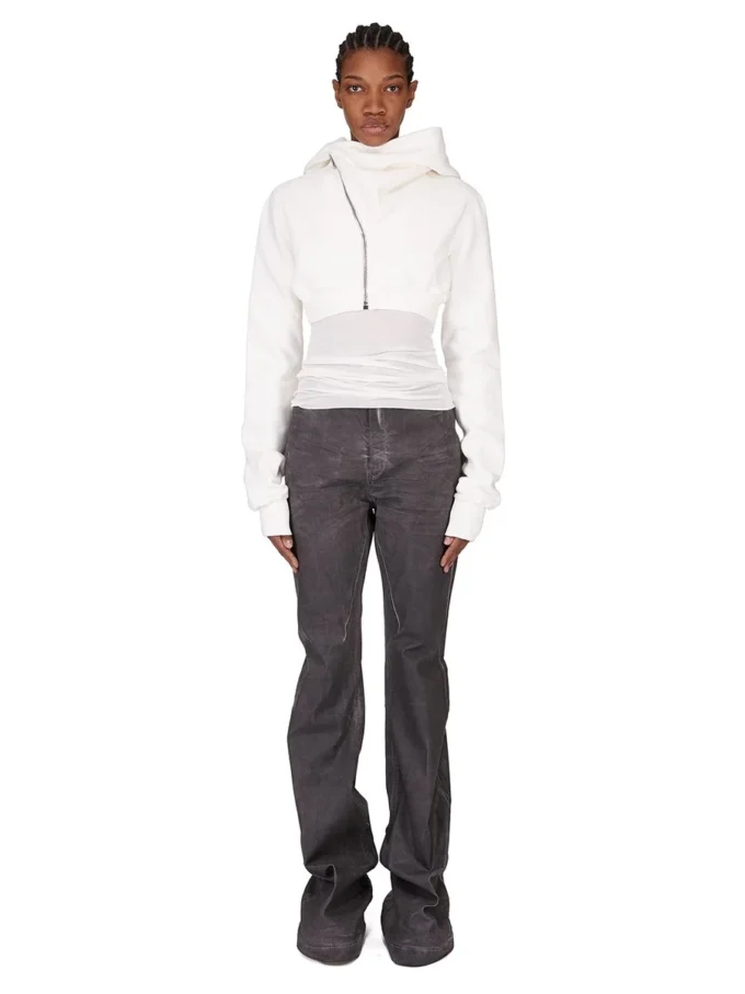 DRKSHDW FW25 CONCORDIANS MICRO MOUNTAIN HOODIE EN LECHE SUDADERA GRUESA FURKA DS02E7237F-11 DRKSHDW FW25 CONCORDIANS MICRO MOUNTAIN HOODIE EN LECHE SUDADERA GRUESA FURKA DS02E7237F-11