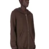 DRKSHDW FW25 CONCORDIANS SUDADERA CON CAPUCHA JUMBO GIMP EN FELPA DE POLVO OSCURO DU02E7283FSL-78