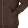 DRKSHDW FW25 CONCORDIANS SUDADERA CON CAPUCHA JUMBO GIMP EN FELPA DE POLVO OSCURO DU02E7283FSL-78