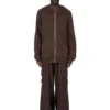 DRKSHDW FW25 CONCORDIANS SUDADERA CON CAPUCHA JUMBO GIMP EN FELPA DE POLVO OSCURO DU02E7283FSL-78