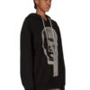 DRKSHDW FW25 CONCORDIANS SUDADERA CON CAPUCHA OVERSIZE EN FELPA NEGRO/PERLA SLUP DS02E7241FSLP1P-0908 DRKSHDW FW25 CONCORDIANS SUDADERA CON CAPUCHA OVERSIZE EN FELPA NEGRO/PERLA SLUP DS02E7241FSLP1P-0908