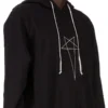 DRKSHDW FW25 CONCORDIANS SUDADERA CON CAPUCHA OVERSIZED EN NEGRO/PERLA SUDADERA GRUESA FURKA DU02E7262FEP3P-0908 DRKSHDW FW25 CONCORDIANS SUDADERA CON CAPUCHA OVERSIZED EN NEGRO/PERLA SUDADERA GRUESA FURKA DU02E7262FEP3P-0908