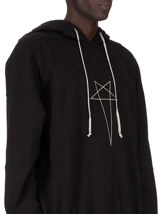 DRKSHDW FW25 CONCORDIANS SUDADERA CON CAPUCHA OVERSIZED EN NEGRO/PERLA SUDADERA GRUESA FURKA DU02E7262FEP3P-0908 DRKSHDW FW25 CONCORDIANS SUDADERA CON CAPUCHA OVERSIZED EN NEGRO/PERLA SUDADERA GRUESA FURKA DU02E7262FEP3P-0908