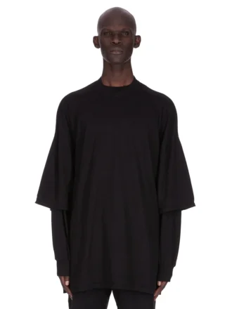 DRKSHDW FW25 CONCORDIANS SUDADERA TOMMY HUSTLER EN JERSEY DOBLEMENTE CEPILLADO NEGRO DU02E7266JDB-09 DRKSHDW FW25 CONCORDIANS SUDADERA TOMMY HUSTLER EN JERSEY DOBLEMENTE CEPILLADO NEGRO DU02E7266JDB-09