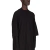 DRKSHDW FW25 CONCORDIANS SUDADERA TOMMY HUSTLER EN JERSEY DOBLEMENTE CEPILLADO NEGRO DU02E7266JDB-09 DRKSHDW FW25 CONCORDIANS SUDADERA TOMMY HUSTLER EN JERSEY DOBLEMENTE CEPILLADO NEGRO DU02E7266JDB-09