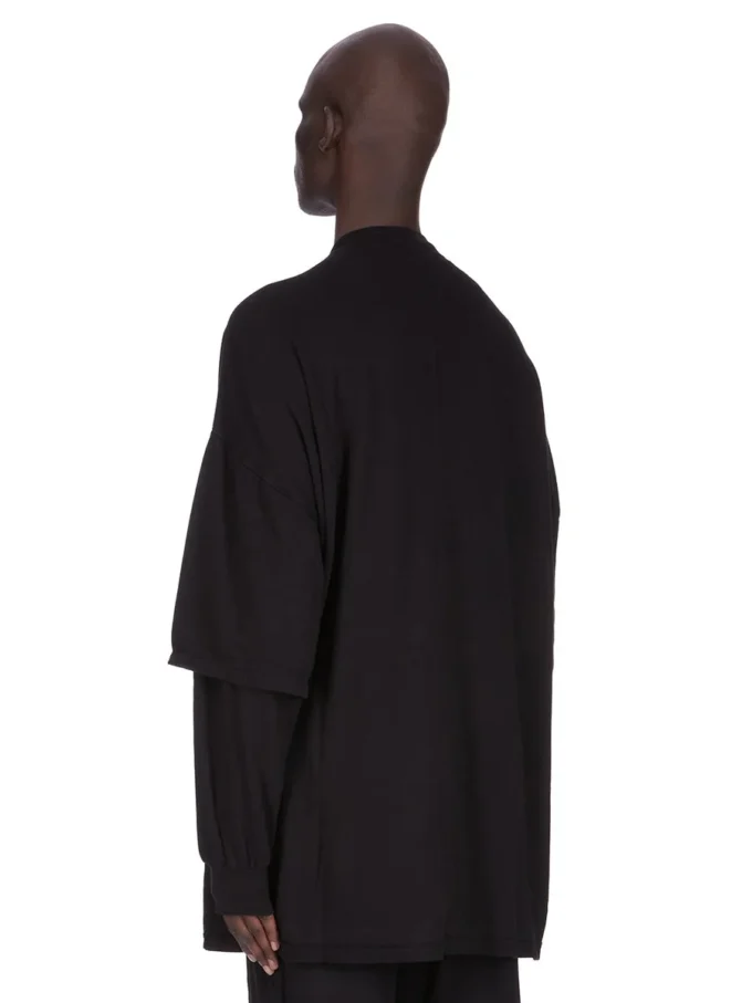 DRKSHDW FW25 CONCORDIANS SUDADERA TOMMY HUSTLER EN JERSEY DOBLEMENTE CEPILLADO NEGRO DU02E7266JDB-09 DRKSHDW FW25 CONCORDIANS SUDADERA TOMMY HUSTLER EN JERSEY DOBLEMENTE CEPILLADO NEGRO DU02E7266JDB-09