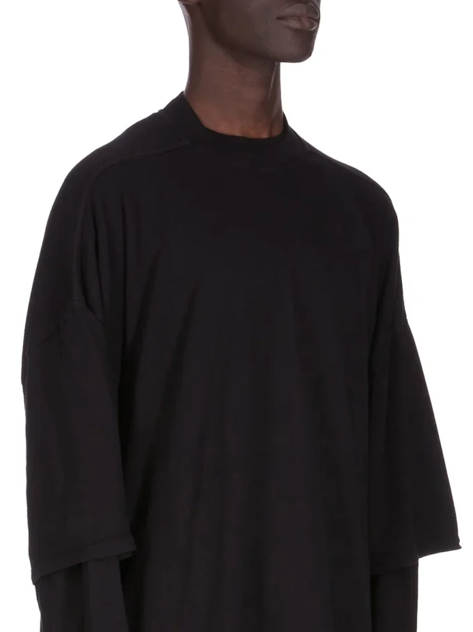 DRKSHDW FW25 CONCORDIANS SUDADERA TOMMY HUSTLER EN JERSEY DOBLEMENTE CEPILLADO NEGRO DU02E7266JDB-09 DRKSHDW FW25 CONCORDIANS SUDADERA TOMMY HUSTLER EN JERSEY DOBLEMENTE CEPILLADO NEGRO DU02E7266JDB-09
