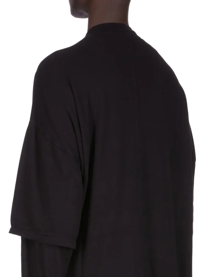 DRKSHDW FW25 CONCORDIANS SUDADERA TOMMY HUSTLER EN JERSEY DOBLEMENTE CEPILLADO NEGRO DU02E7266JDB-09 DRKSHDW FW25 CONCORDIANS SUDADERA TOMMY HUSTLER EN JERSEY DOBLEMENTE CEPILLADO NEGRO DU02E7266JDB-09