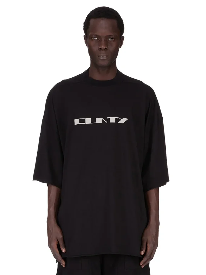 DRKSHDW FW25 CONCORDIANS TOMMY T EN JERSEY DE ALGODÓN DE PESO MEDIO NEGRO/PERLA DU02E7259RNEP2-0908 DRKSHDW FW25 CONCORDIANS TOMMY T EN JERSEY DE ALGODÓN DE PESO MEDIO NEGRO/PERLA DU02E7259RNEP2-0908
