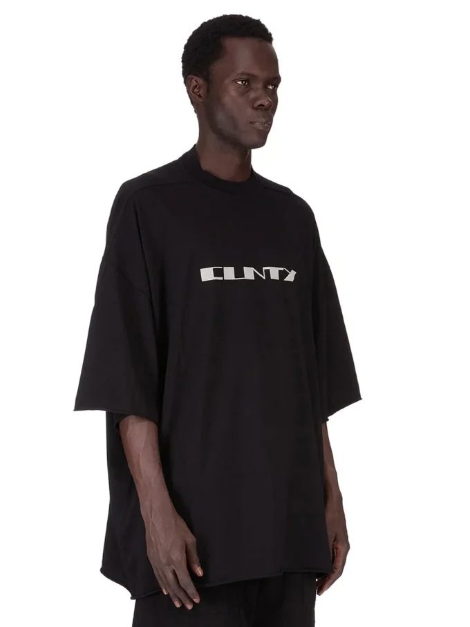 DRKSHDW FW25 CONCORDIANS TOMMY T EN JERSEY DE ALGODÓN DE PESO MEDIO NEGRO/PERLA DU02E7259RNEP2-0908 DRKSHDW FW25 CONCORDIANS TOMMY T EN JERSEY DE ALGODÓN DE PESO MEDIO NEGRO/PERLA DU02E7259RNEP2-0908