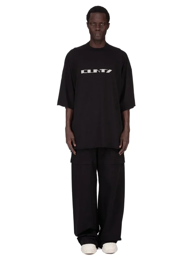 DRKSHDW FW25 CONCORDIANS TOMMY T EN JERSEY DE ALGODÓN DE PESO MEDIO NEGRO/PERLA DU02E7259RNEP2-0908 DRKSHDW FW25 CONCORDIANS TOMMY T EN JERSEY DE ALGODÓN DE PESO MEDIO NEGRO/PERLA DU02E7259RNEP2-0908