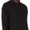 DRKSHDW FW25 SUDADERA DE CUELLO REDONDO CONCORDIANS EN JERSEY COMPACTO Y GRUESO NEGRO. DU02E7279RIGP-09 DRKSHDW FW25 SUDADERA DE CUELLO REDONDO CONCORDIANS EN JERSEY COMPACTO Y GRUESO NEGRO. DU02E7279RIGP-09