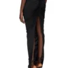 FALDA CONCORDIANS EVA DE RICK OWENS LILIES OI25 EN JERSEY DE CREPÉ DE VISCOSA NEGRO LI02E3316CVI-09 FALDA CONCORDIANS EVA DE RICK OWENS LILIES OI25 EN JERSEY DE CREPÉ DE VISCOSA NEGRO LI02E3316CVI-09