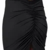 FALDA CONCORDIANS EVA DE RICK OWENS LILIES OI25 EN JERSEY DE CREPÉ DE VISCOSA NEGRO LI02E3316CVI-09 FALDA CONCORDIANS EVA DE RICK OWENS LILIES OI25 EN JERSEY DE CREPÉ DE VISCOSA NEGRO LI02E3316CVI-09
