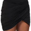 FALDA LUNA CONCORDIANS FW25 LILIES DE RICK OWENS EN JERSEY DE CREPÉ DE VISCOSA LI02E3309CVI-09 FALDA LUNA CONCORDIANS FW25 LILIES DE RICK OWENS EN JERSEY DE CREPÉ DE VISCOSA LI02E3309CVI-09