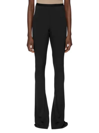 Pantalones Carmen Concordians de Rick Owens Lilies Otoño/Invierno 2025 en jersey de crepé de viscosa LI02E3331CVI-09