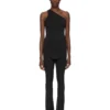 Pantalones Carmen Concordians de Rick Owens Lilies Otoño/Invierno 2025 en jersey de crepé de viscosa LI02E3331CVI-09 Pantalones Carmen Concordians de Rick Owens Lilies Otoño/Invierno 2025 en jersey de crepé de viscosa LI02E3331CVI-09
