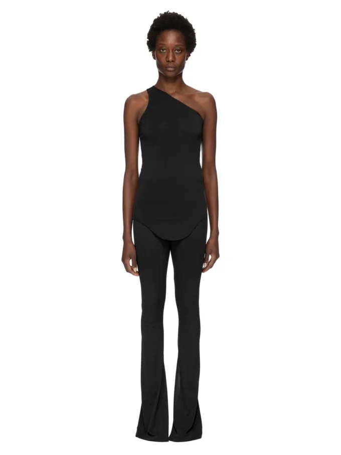 Pantalones Carmen Concordians de Rick Owens Lilies Otoño/Invierno 2025 en jersey de crepé de viscosa LI02E3331CVI-09 Pantalones Carmen Concordians de Rick Owens Lilies Otoño/Invierno 2025 en jersey de crepé de viscosa LI02E3331CVI-09