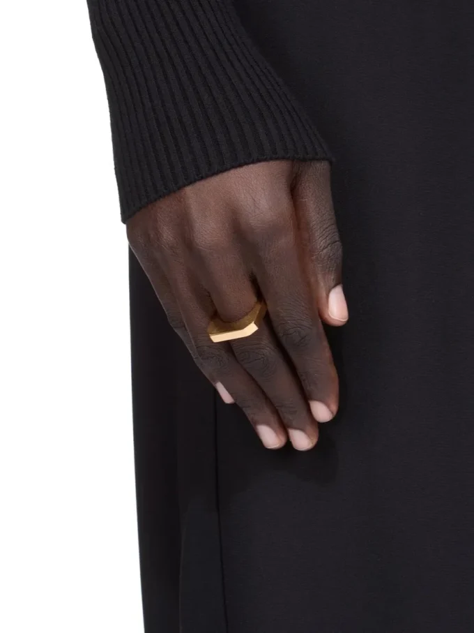 RICK OWENS – ANILLO RJ0000128SLVPGD-02