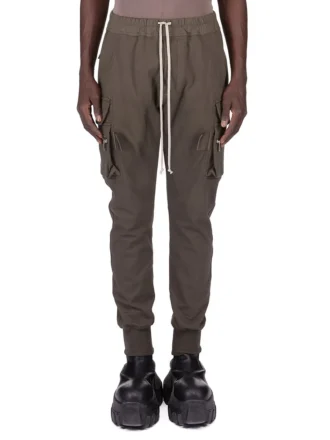 RICK OWENS FW25 CONCORDIANS MASTODON MEGACARGO EN CAMISETA PESADA BOSCO RU02E1396BA-25