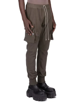 RICK OWENS FW25 CONCORDIANS MASTODON MEGACARGO EN CAMISETA PESADA BOSCO RU02E1396BA-25