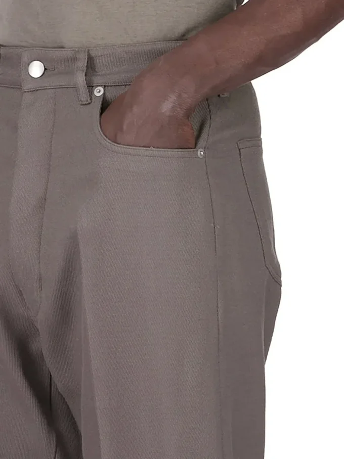 RICK OWENS FW25 CONCORDIANS PASARELA GETH JEANS EN DRILL DE LANA POLVO. RU02E1333WD-34 RICK OWENS FW25 CONCORDIANS PASARELA GETH JEANS EN DRILL DE LANA POLVO. RU02E1333WD-34
