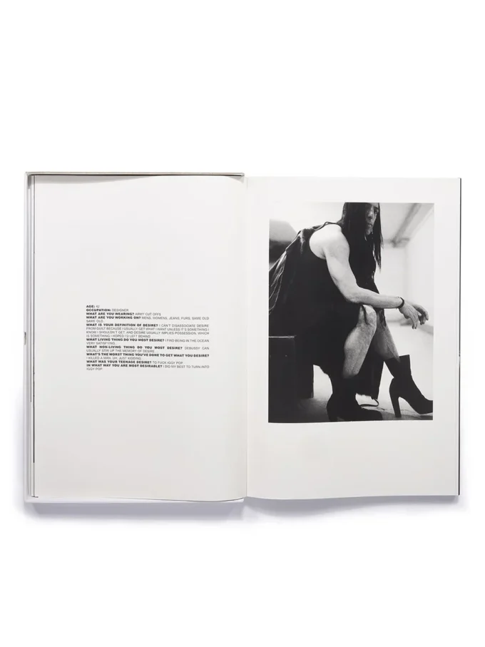 RICK OWENS – LIBROS BK07S8001-0001