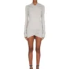 RICK OWENS LILIES FW25 CONCORDIANS KAIRO MINI EN JERSEY DE MEZCLA DE CACHEMIRA LI02E3568JBWS-08 RICK OWENS LILIES FW25 CONCORDIANS KAIRO MINI EN JERSEY DE MEZCLA DE CACHEMIRA LI02E3568JBWS-08