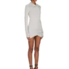 RICK OWENS LILIES FW25 CONCORDIANS KAIRO MINI EN JERSEY DE MEZCLA DE CACHEMIRA LI02E3568JBWS-08 RICK OWENS LILIES FW25 CONCORDIANS KAIRO MINI EN JERSEY DE MEZCLA DE CACHEMIRA LI02E3568JBWS-08