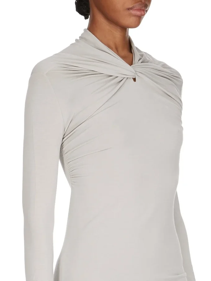 RICK OWENS LILIES FW25 CONCORDIANS KAIRO MINI EN JERSEY DE MEZCLA DE CACHEMIRA LI02E3568JBWS-08 RICK OWENS LILIES FW25 CONCORDIANS KAIRO MINI EN JERSEY DE MEZCLA DE CACHEMIRA LI02E3568JBWS-08