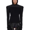 RICK OWENS – TOPS RO02E4799LSHRWH-09 RICK OWENS – TOPS RO02E4799LSHRWH-09
